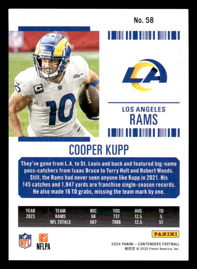 2024 Panini Contenders Football Mojo #58 Cooper Kupp