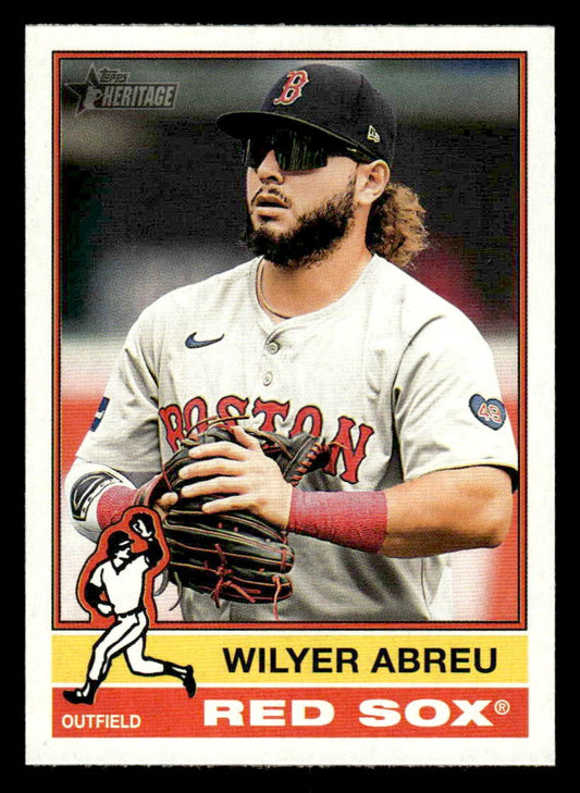 2025 Topps Heritage #89 Wilyer Abreu