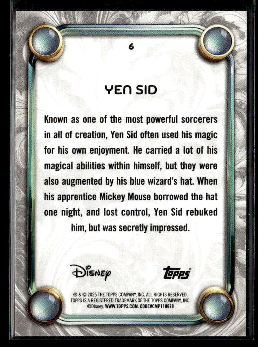 2025 Topps Disney Wonder #6 Yen Sid