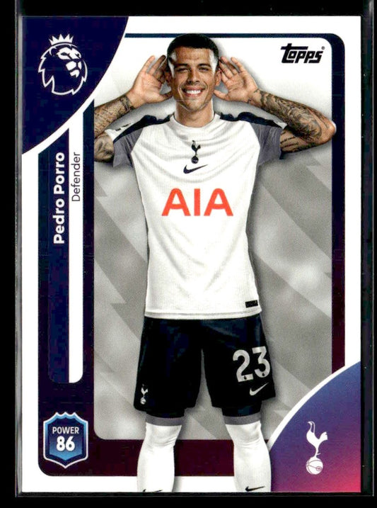 2025-26 Topps Premier League #255 Pedro Porro