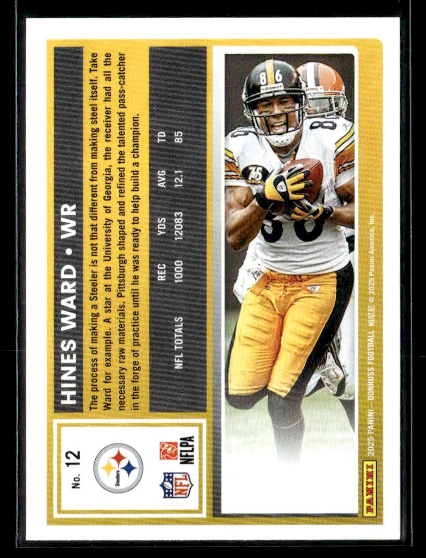 2025 Donruss #12 Hines Ward