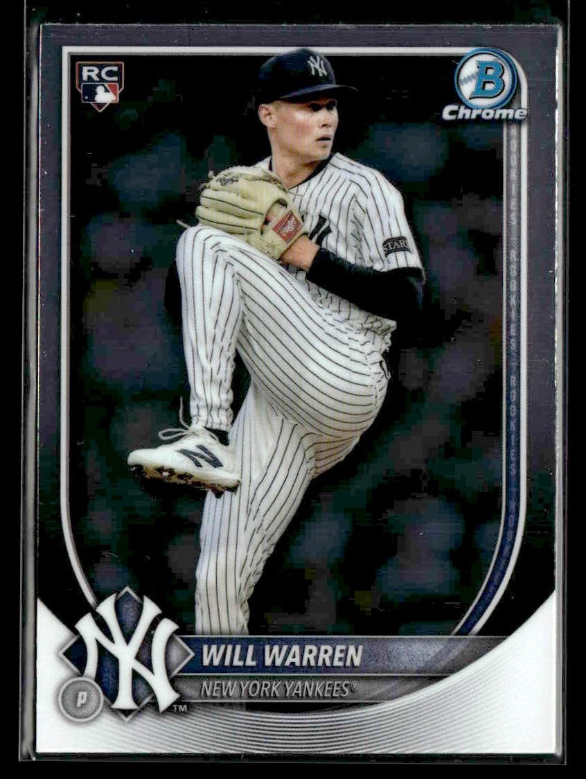 2025 Bowman Chrome #79 Will Warren