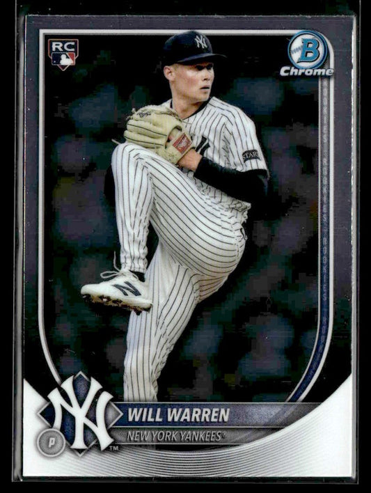 2025 Bowman Chrome #79 Will Warren