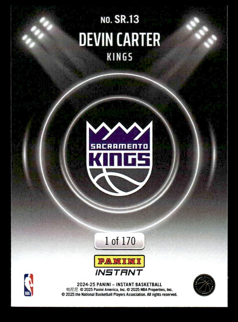 2024-25 Panini Instant NBA Spotlight Rookies #SR.13 Devin Carter
