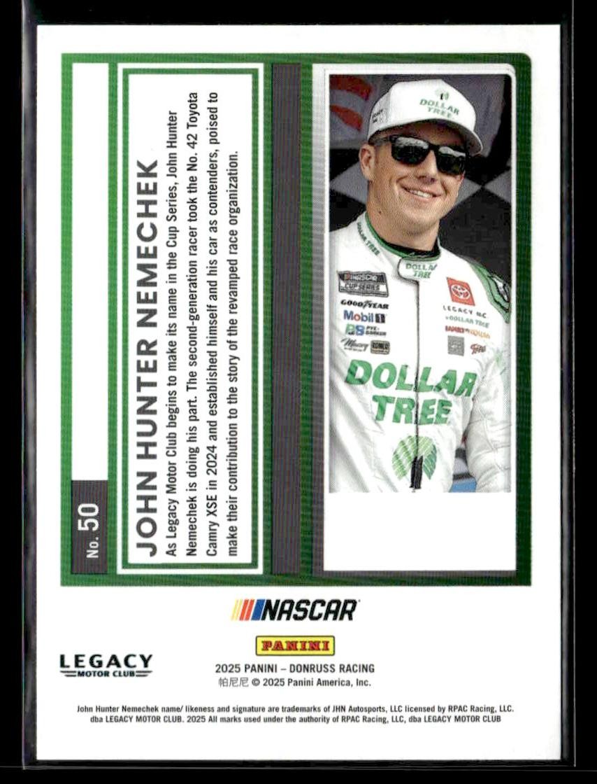 2025 Donruss #50 John Hunter Nemechek