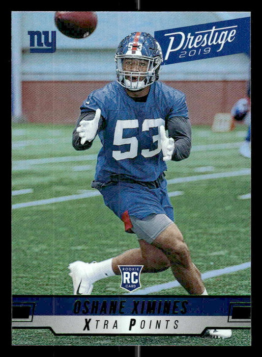 2019 Panini Prestige #275 Oshane Ximines Xtra Points Green