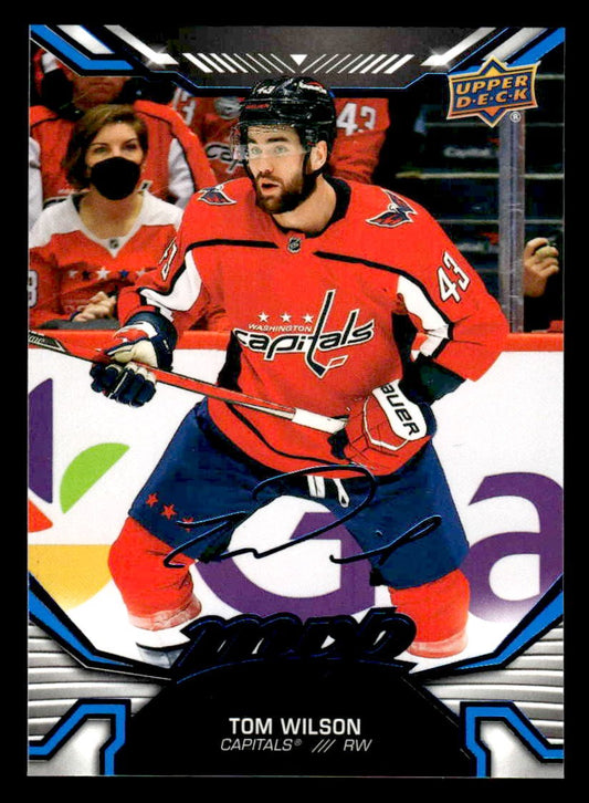 2022-23 Upper Deck MVP #188 Tom Wilson Blue Script