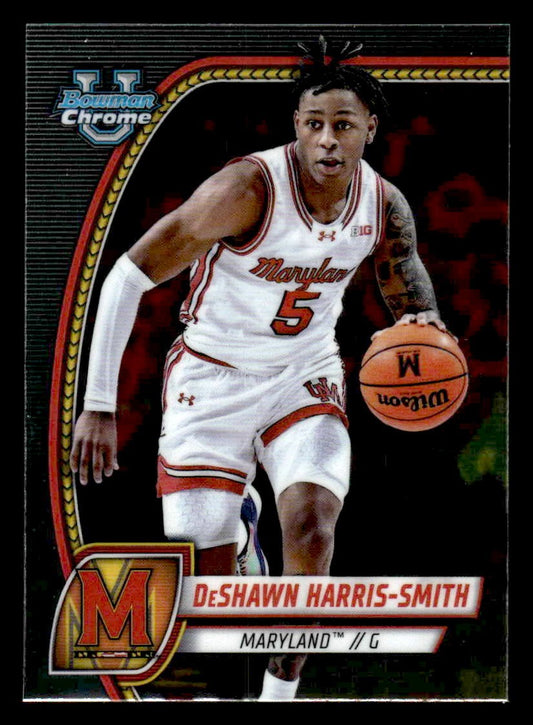 2024-25 Bowman University Chrome #85 DeShawn Harris-Smith