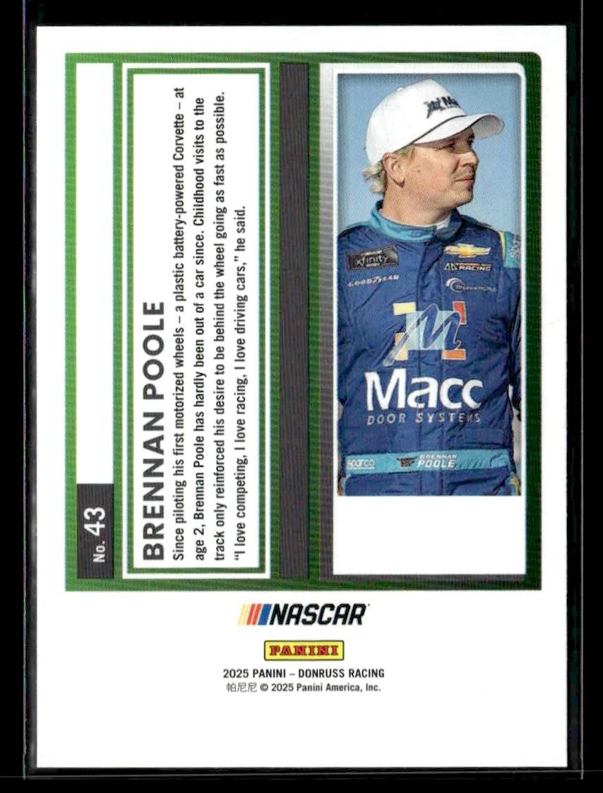 2025 Donruss #43 Brennan Poole