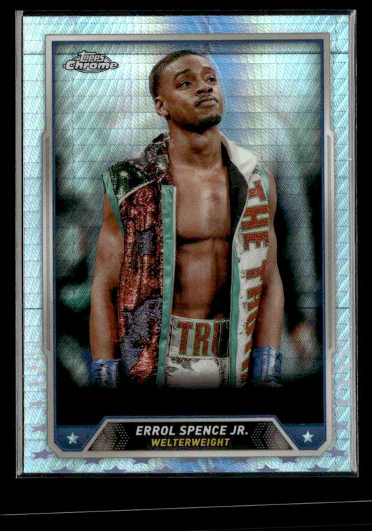 2024 Topps Chrome #38 Errol Spence Jr. Prism Refractor