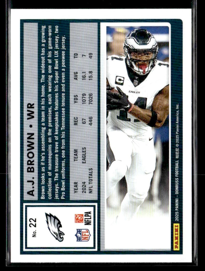 2025 Donruss #22 AJ Brown
