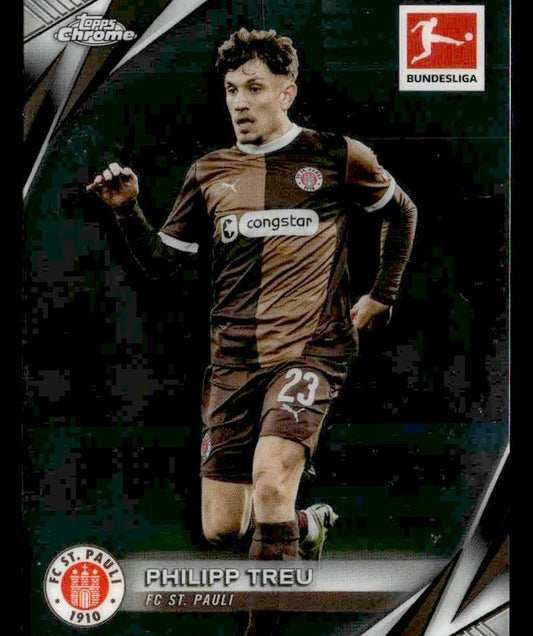 2024-25 Topps Chrome Bundesliga #86 Philipp Treu