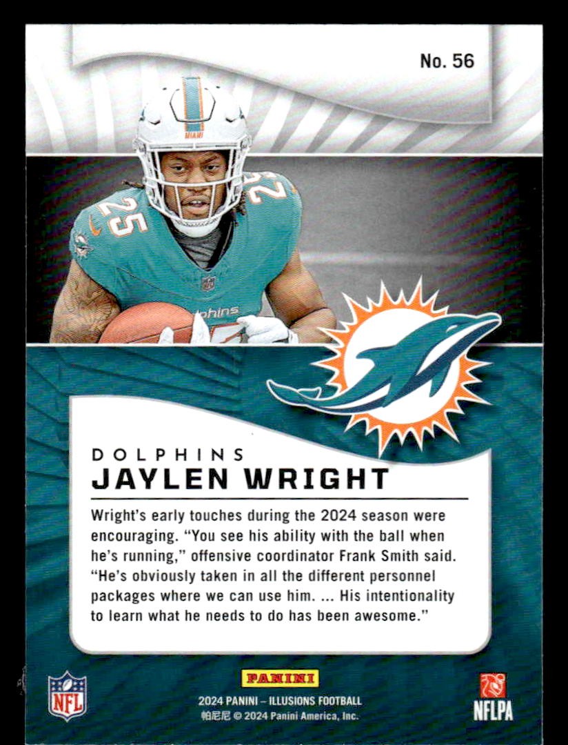 2024 Panini Illusions #56 Jaylen Wright Retail