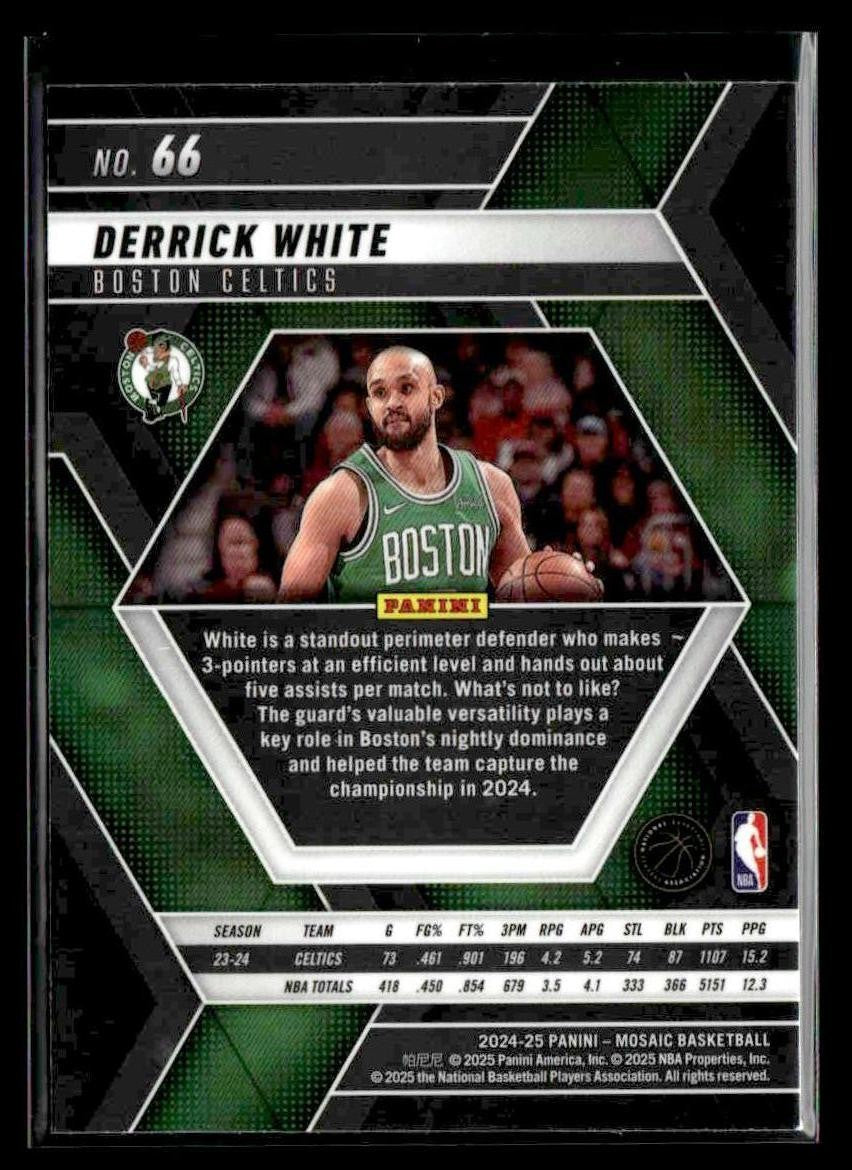 2024-25 Panini Mosaic #66 Derrick White
