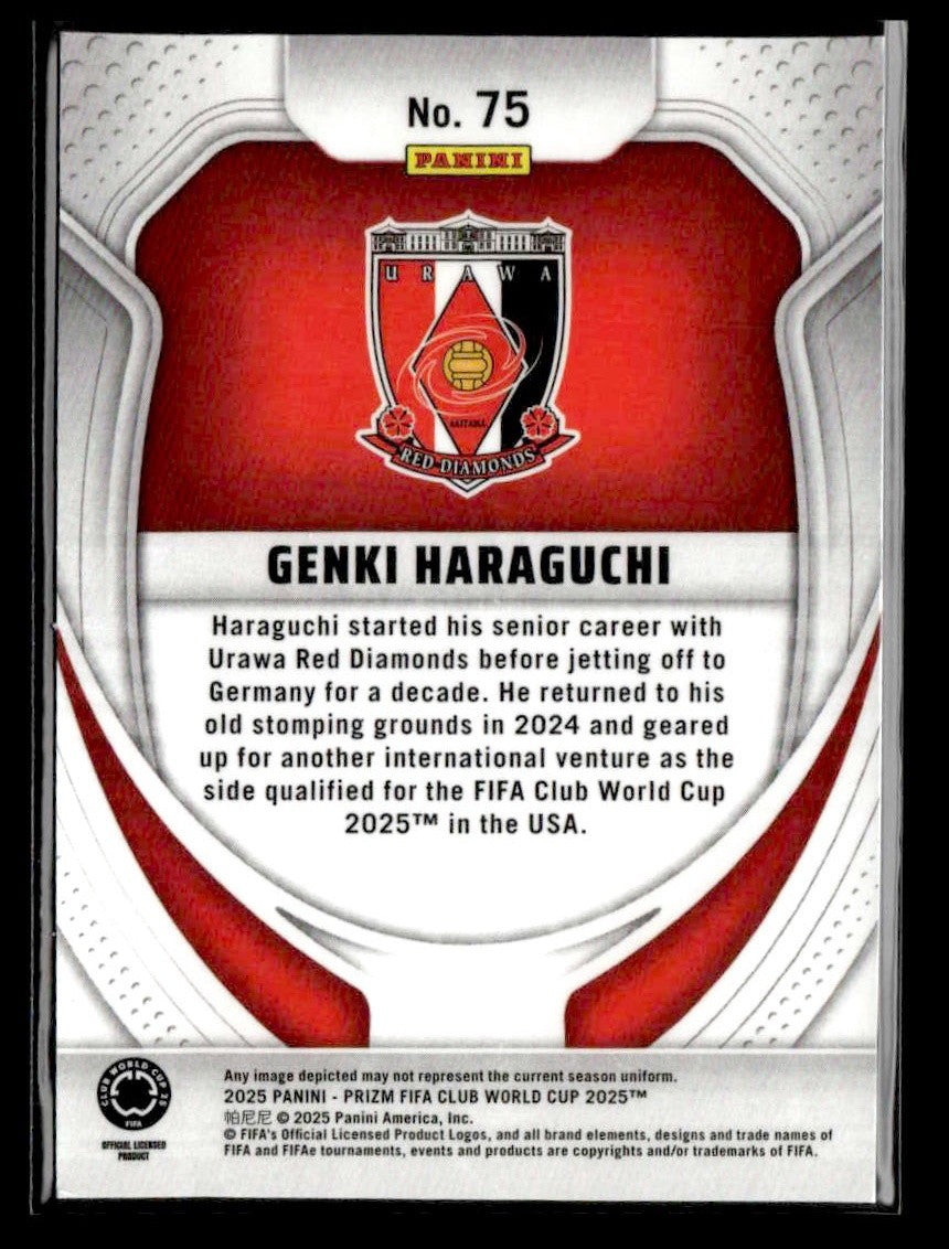 2025 Panini Prizm FIFA Club World Cup #75 Genki Haraguchi