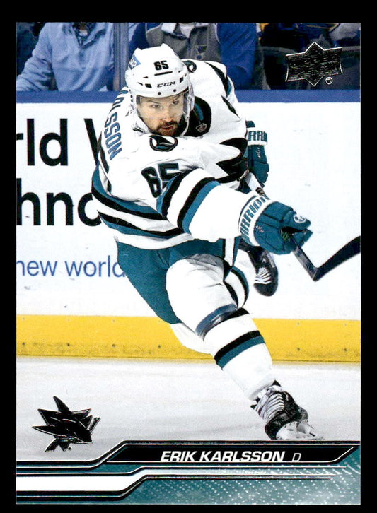 2023-24 Upper Deck #395 Erik Karlsson