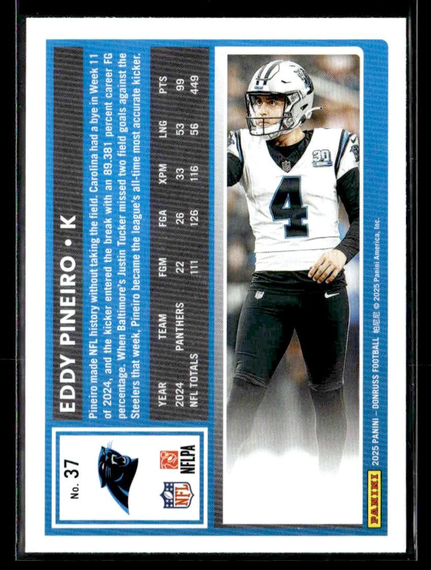 2025 Donruss #37 Eddy Pineiro