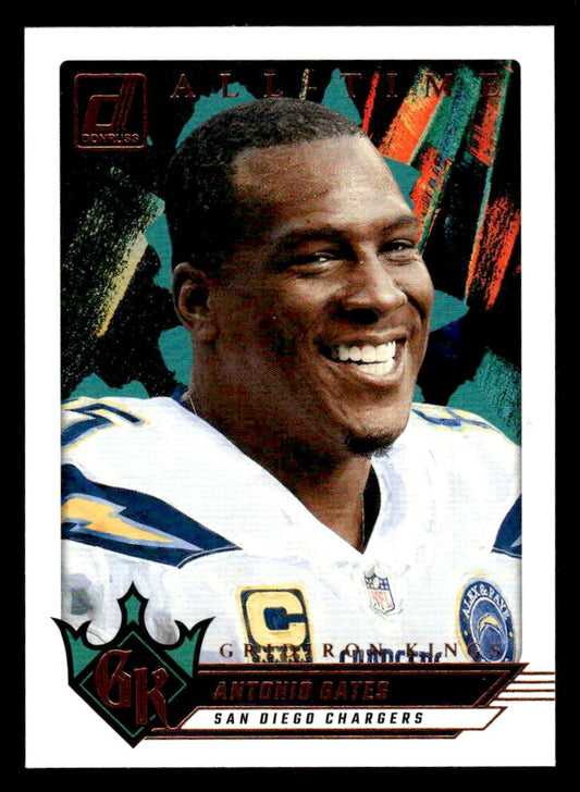 2024 Donruss #11 Antonio Gates All-Time Gridiron Kings