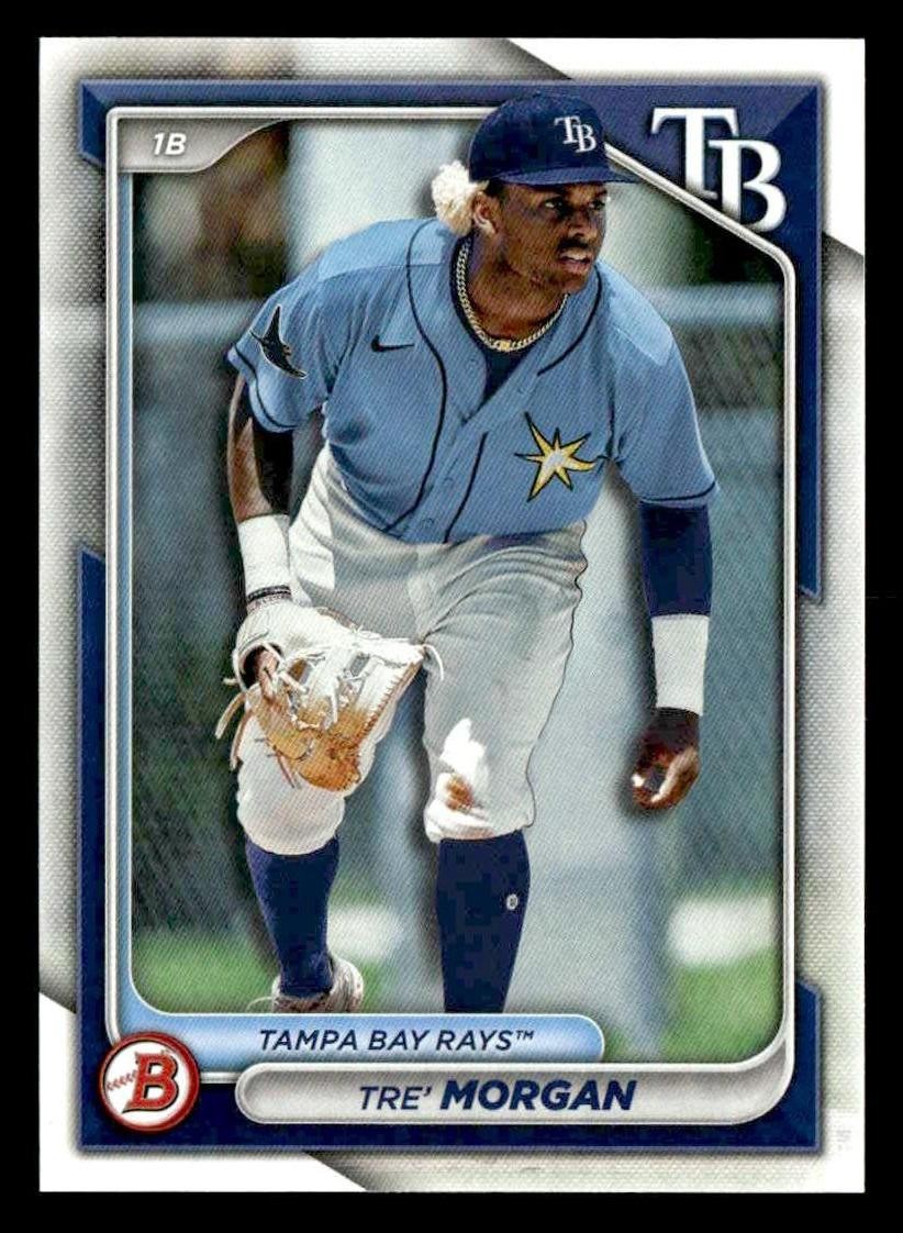 2024 Bowman #BP-126 Tre' Morgan Prospects