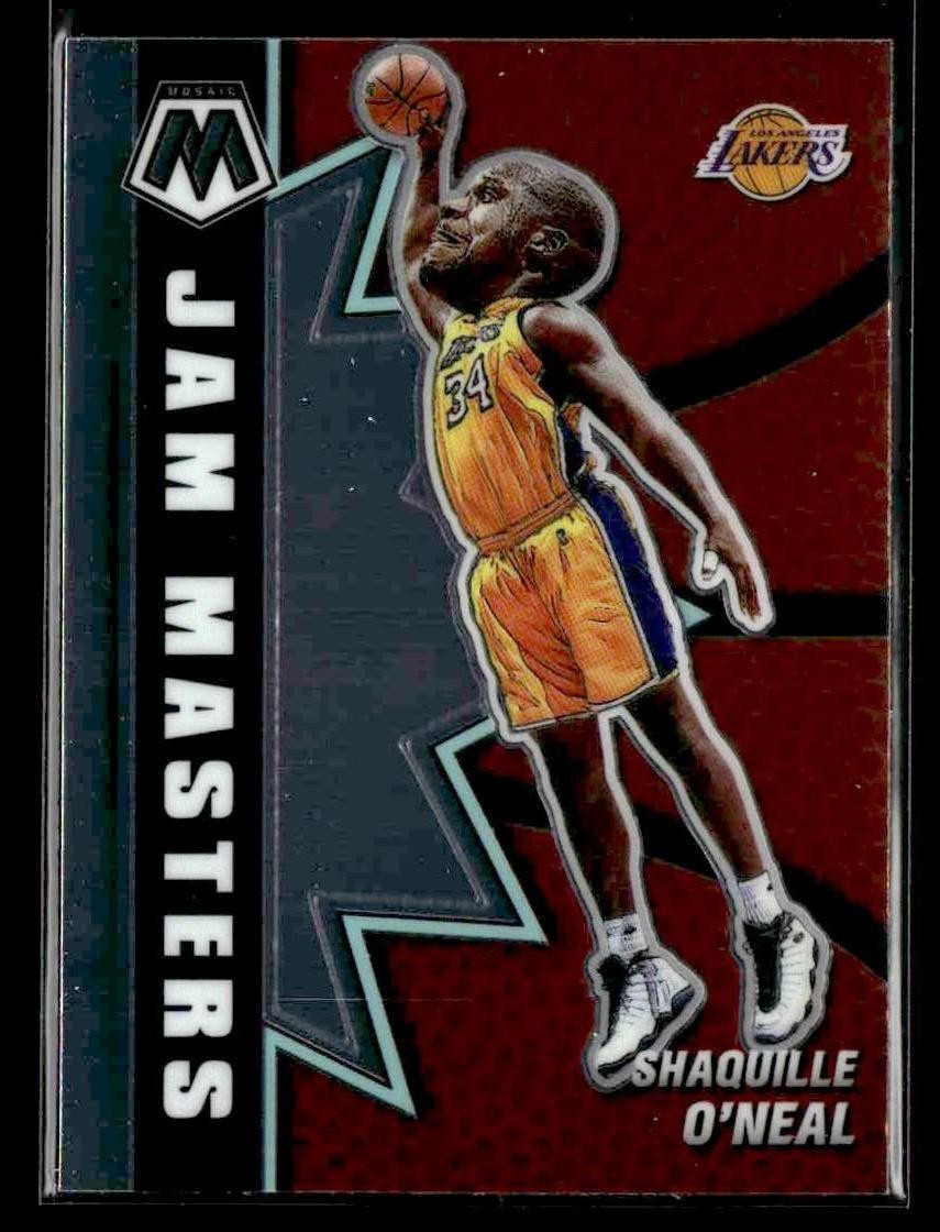 2020-21 Panini Mosaic #14 Shaquille O'Neal Jam Masters