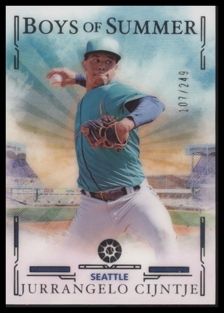 2025 Panini Boys of Summer #17 Jurrangelo Cijntje #107/249