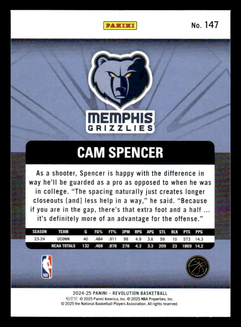 2024-25 Panini Revolution #147 Cam Spencer