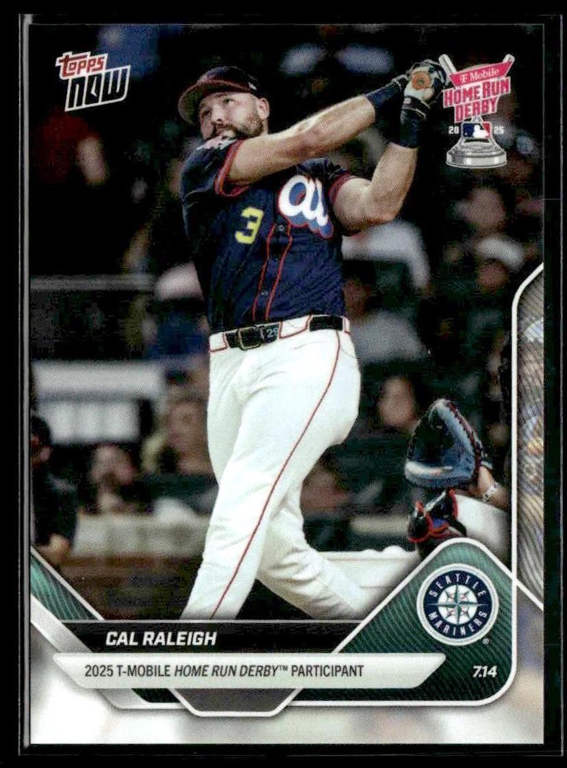 2025 Topps Now Home Run Derby #HRD-7 Cal Raleigh