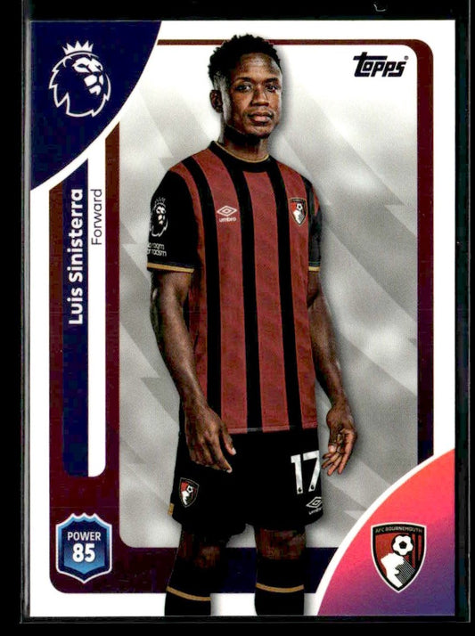 2025-26 Topps Premier League #46 Luis Sinisterra