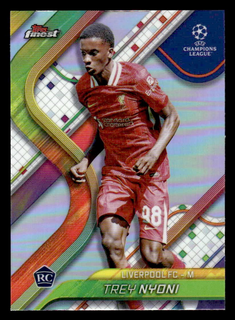 2024-25 Topps Finest UEFA Club Comp #114 Trey Nyoni Refractor