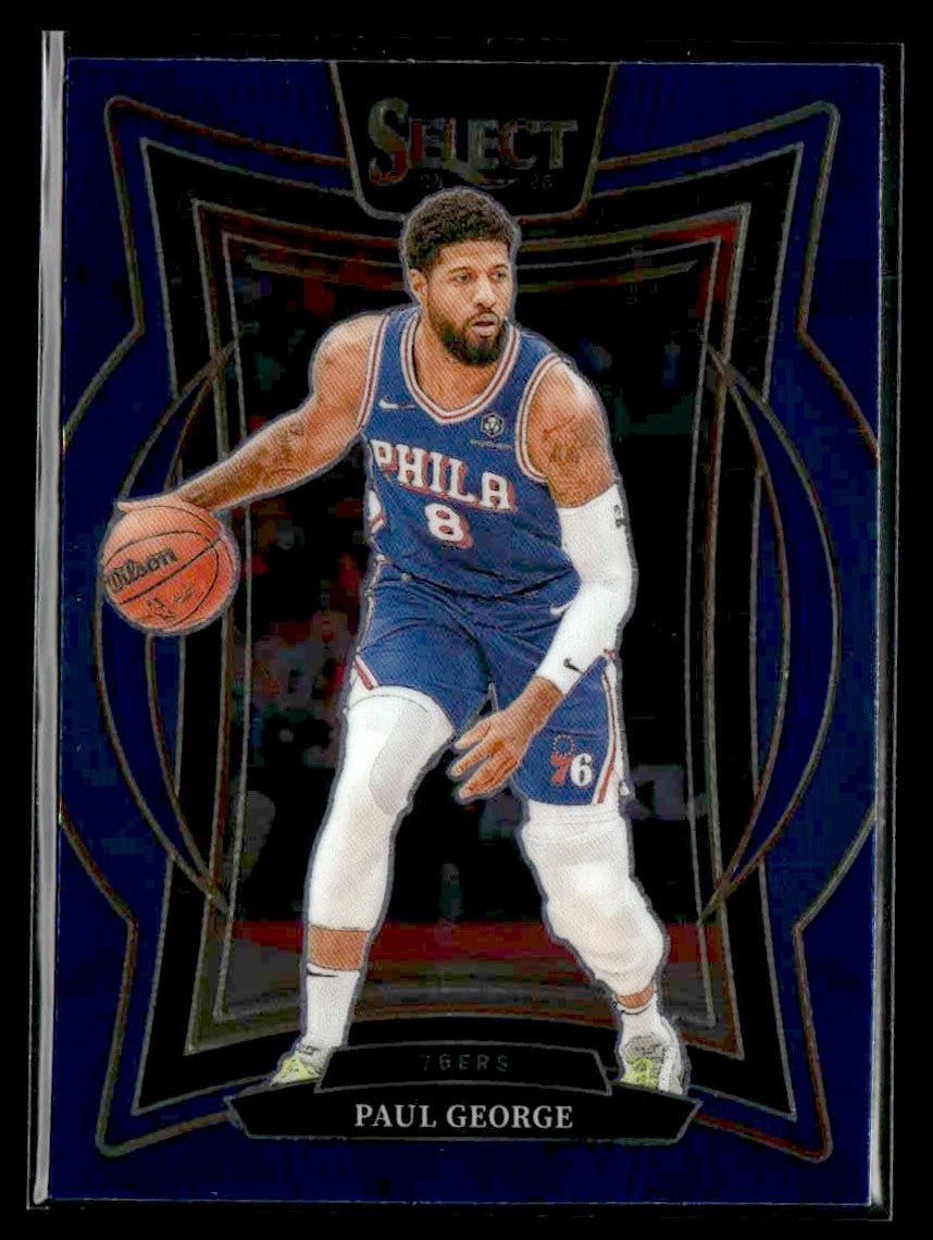 2024-25 Panini Select #37 Paul George Blue (Retail)