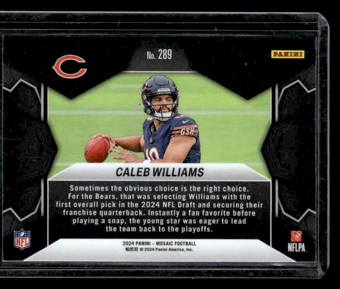 2024 Panini Mosaic #289 Caleb Williams