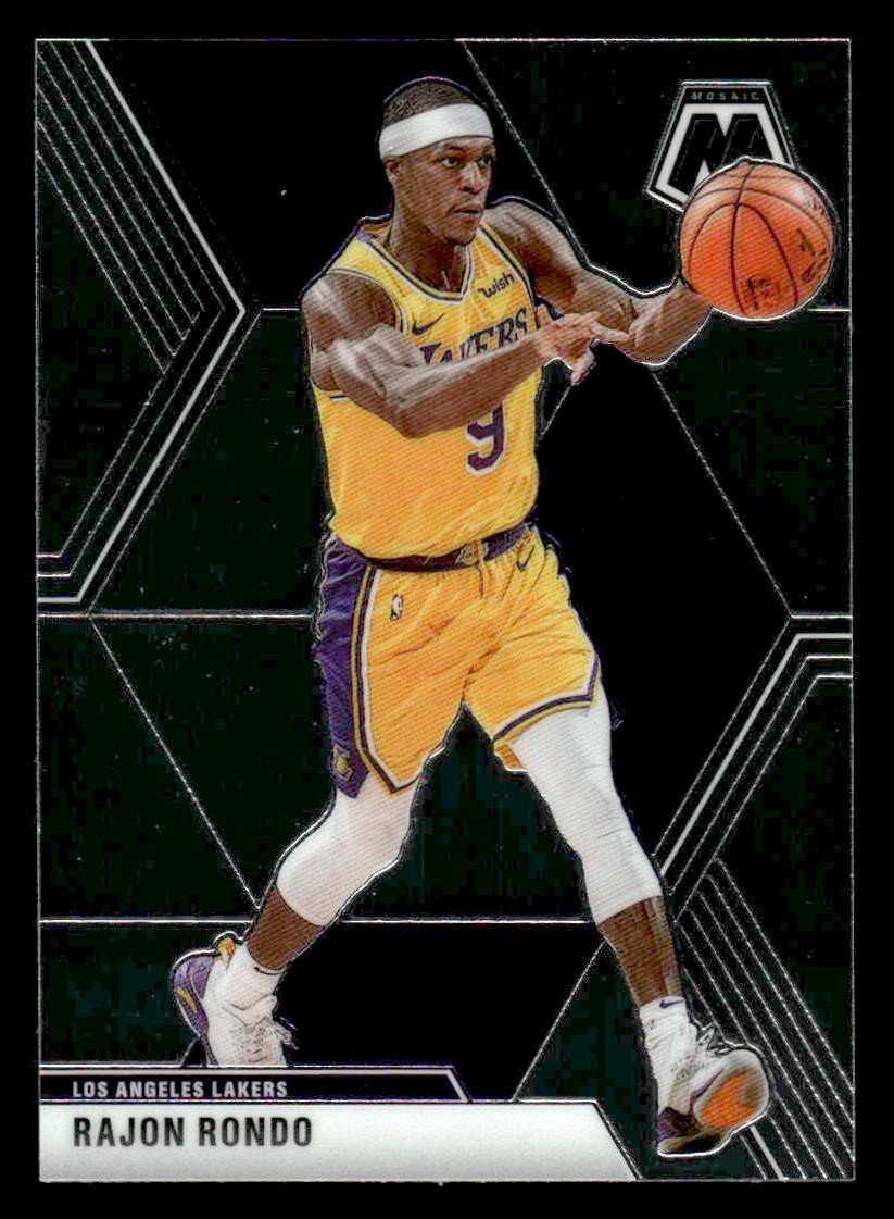 2019-20 Panini Mosaic #196 Rajon Rondo
