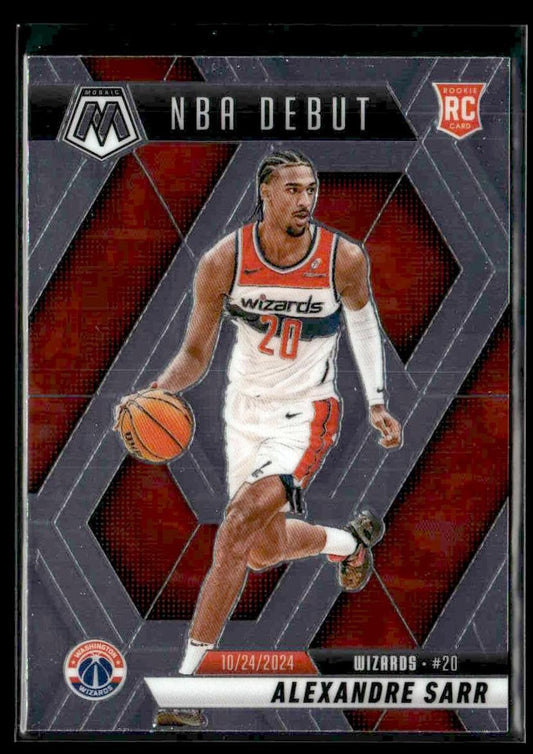 2024-25 Panini Mosaic #254 Alexandre Sarr