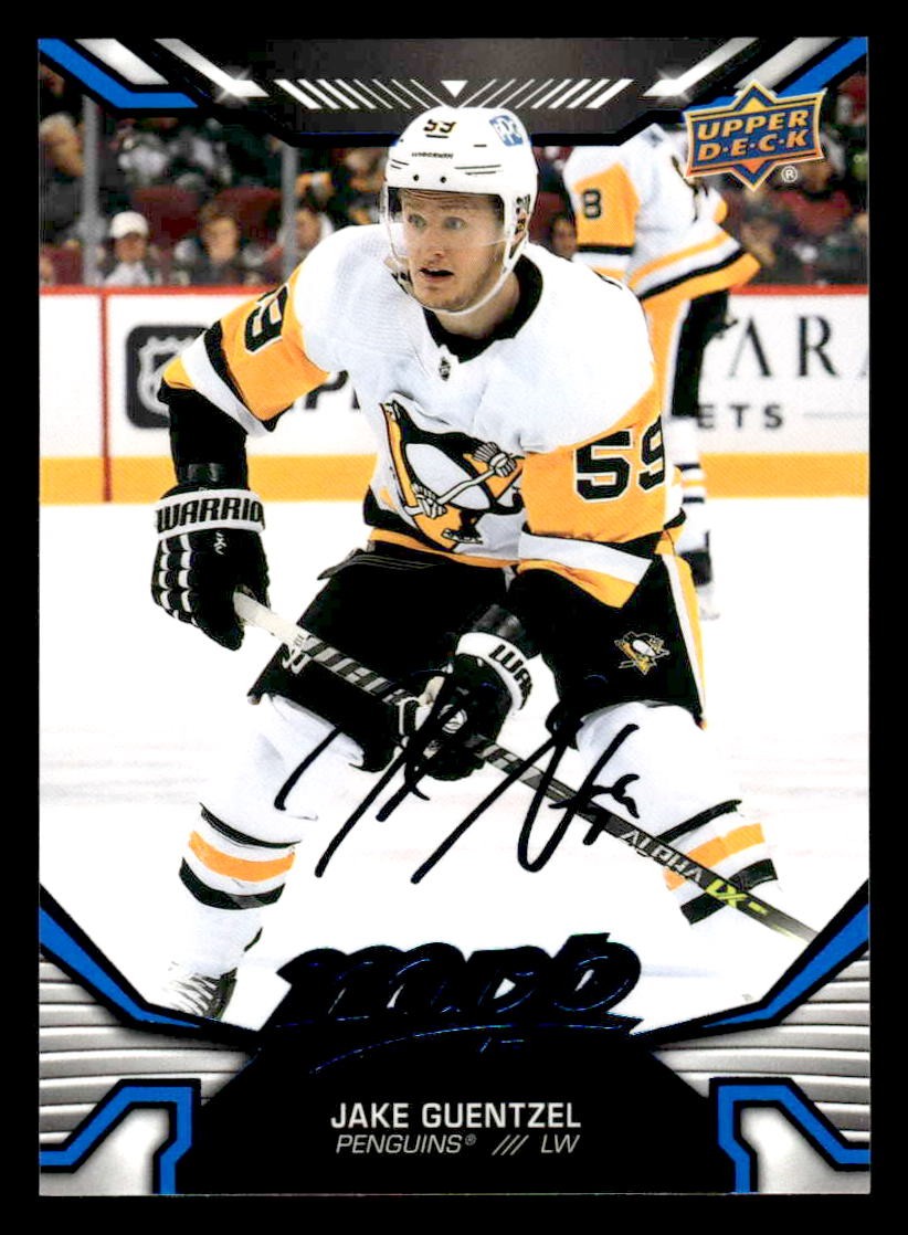 2022-23 Upper Deck MVP #25 Jake Guentzel Blue Script