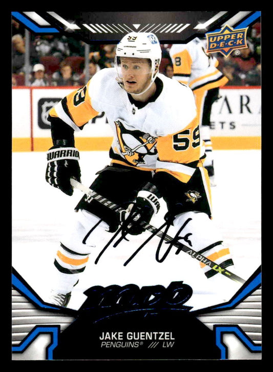 2022-23 Upper Deck MVP #25 Jake Guentzel Blue Script