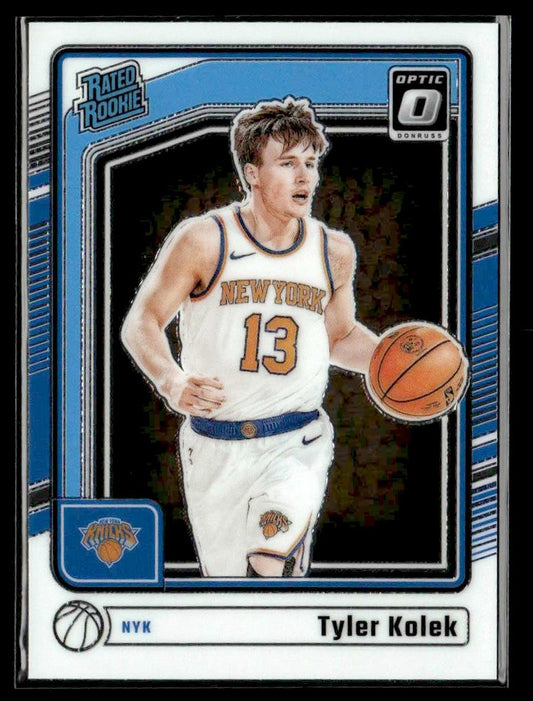 2024-25 Donruss Optic #257 Tyler Kolek