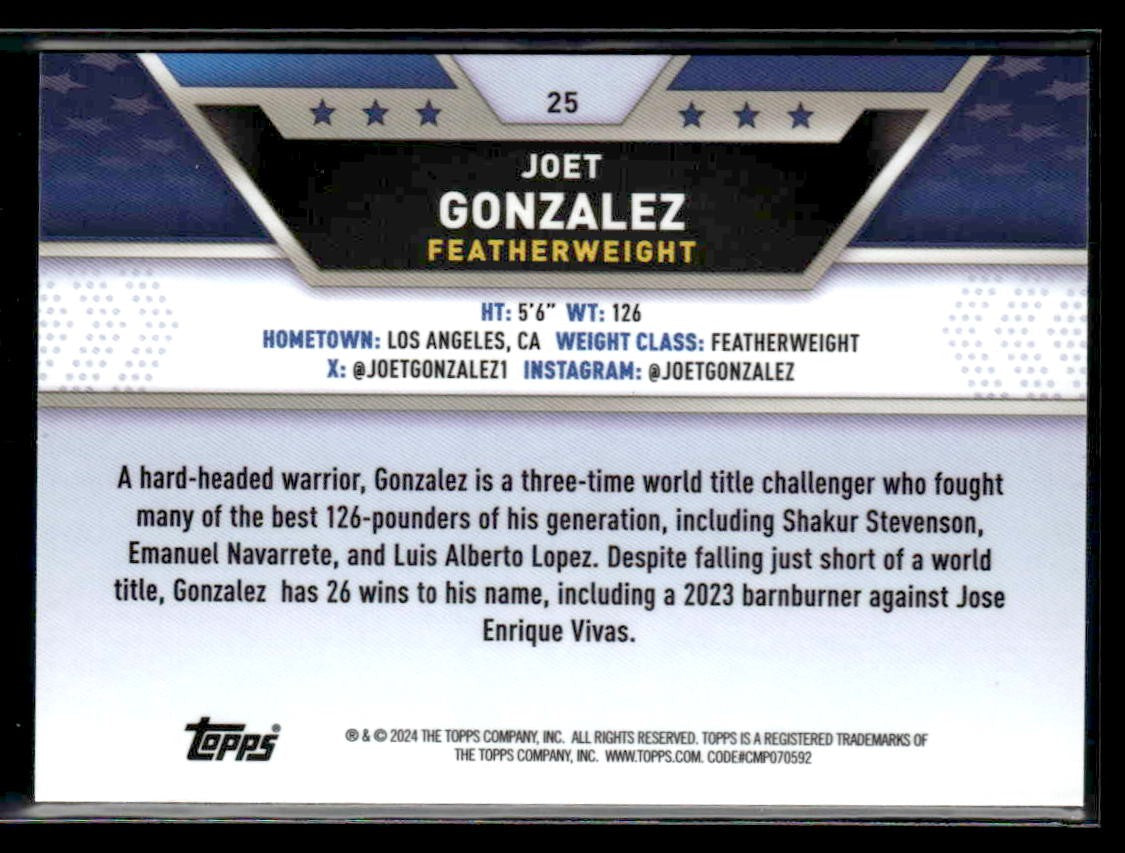 2024 Topps Chrome #25 Joet Gonzalez