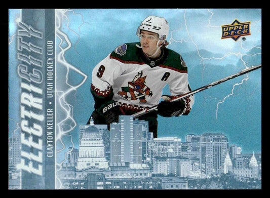 2024-25 Upper Deck #EC-6 Clayton Keller ElectriCity