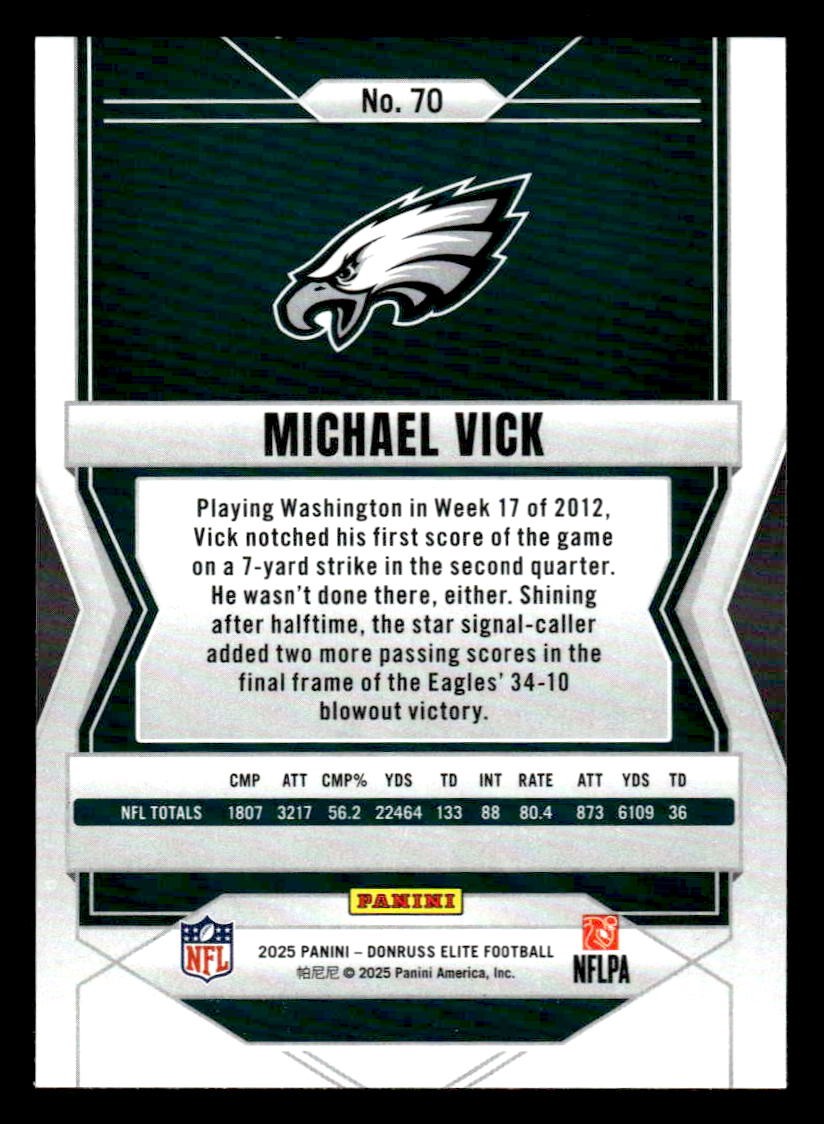 2025 Donruss Elite #70 Michael Vick