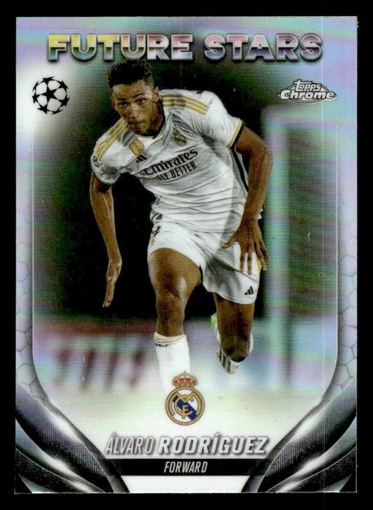2023-24 Topps Chrome UEFA Club Competitions #134 Álvaro Rodríguez Refractor
