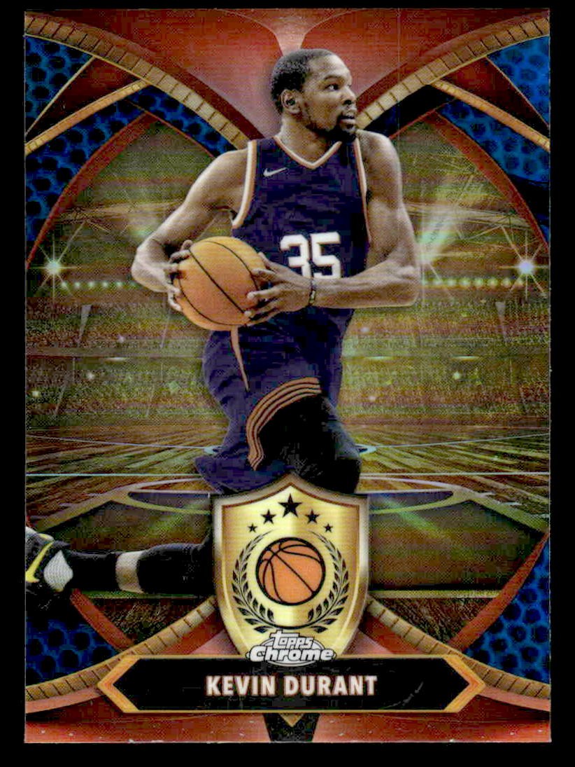 2025 Topps Chrome #BOD-9 Kevin Durant Ball of Duty