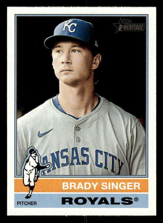 2025 Topps Heritage #333 Brady Singer