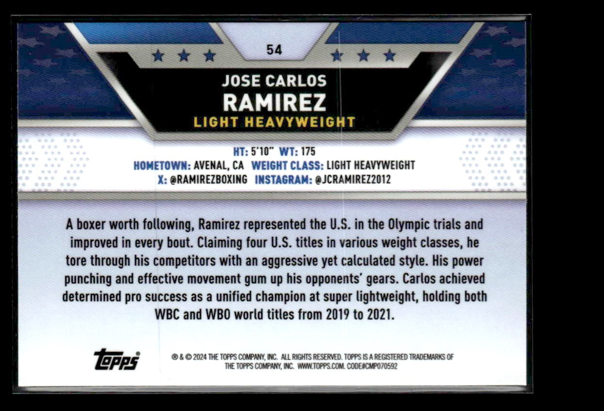 2024 Topps Chrome #54 Jose Carlos Ramirez