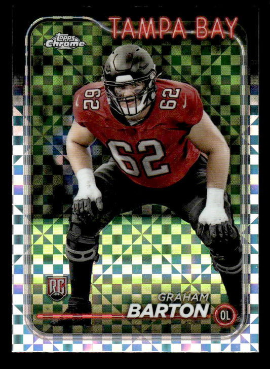 2024 Topps Chrome #288 Graham Barton X-Fractor