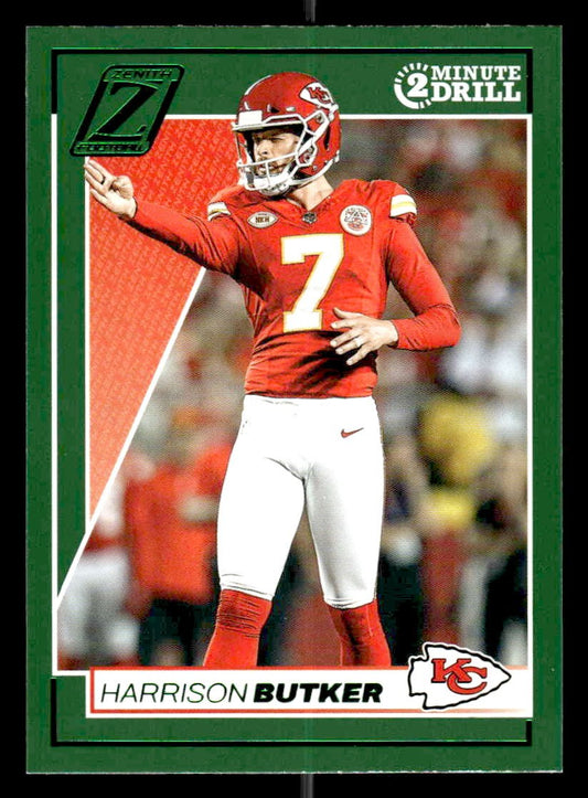 2024 Panini Zenith #49 Harrison Butker Two Minute Drill