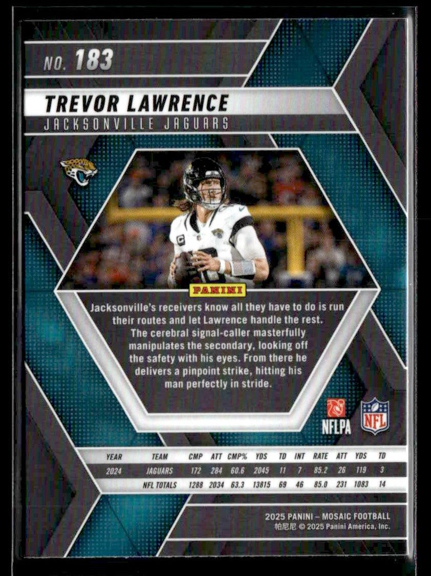 2025 Panini Mosaic #183 Trevor Lawrence