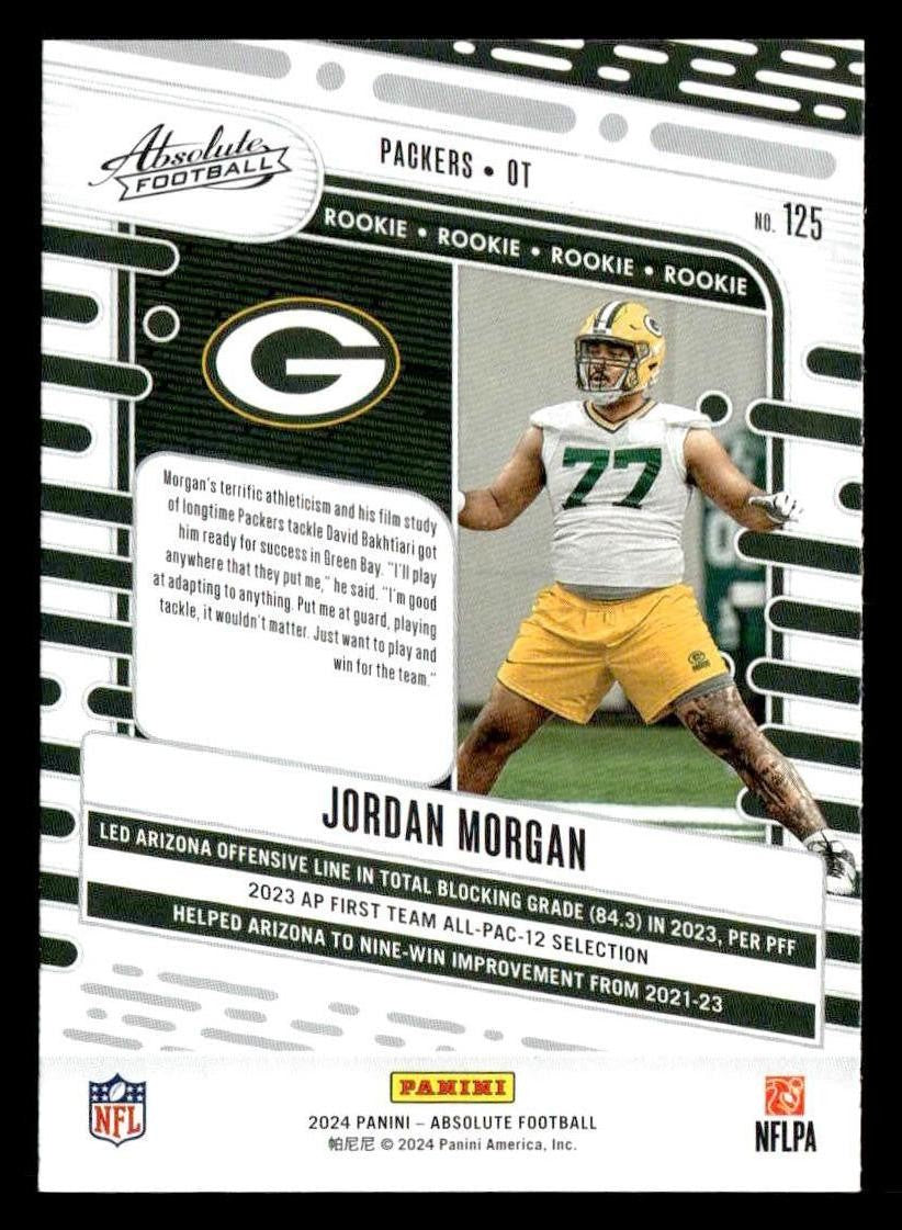 2024 Panini Absolute #125 Jordan Morgan Retail