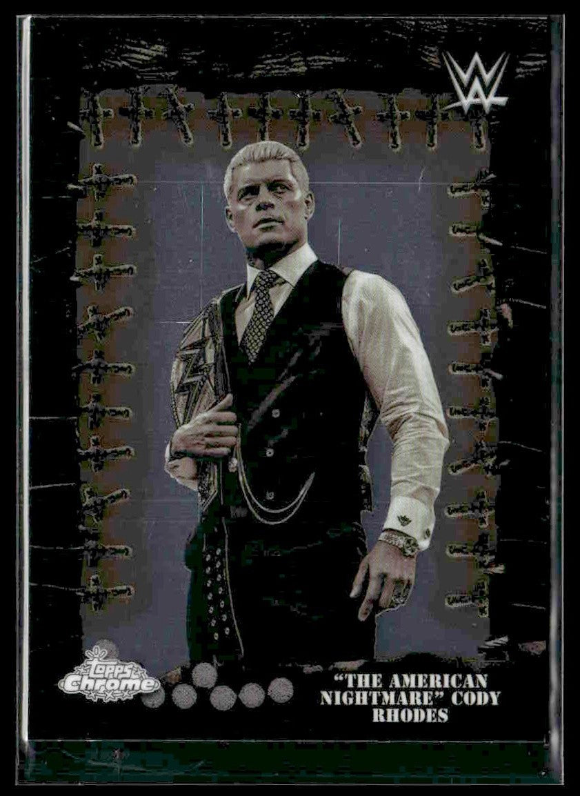 2025 Chrome WWE x Cactus Jack #FMP-2 Cody Rhodes Famed Phantoms