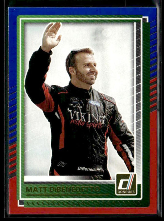 2025 Donruss #67 Matt DiBenedetto Red and Blue