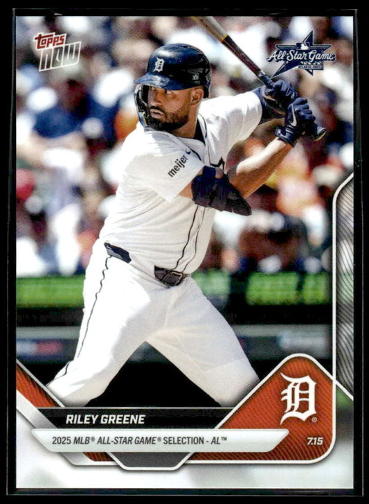 2025 Topps Now MLB All-Star Game #ASG-RG Riley Greene